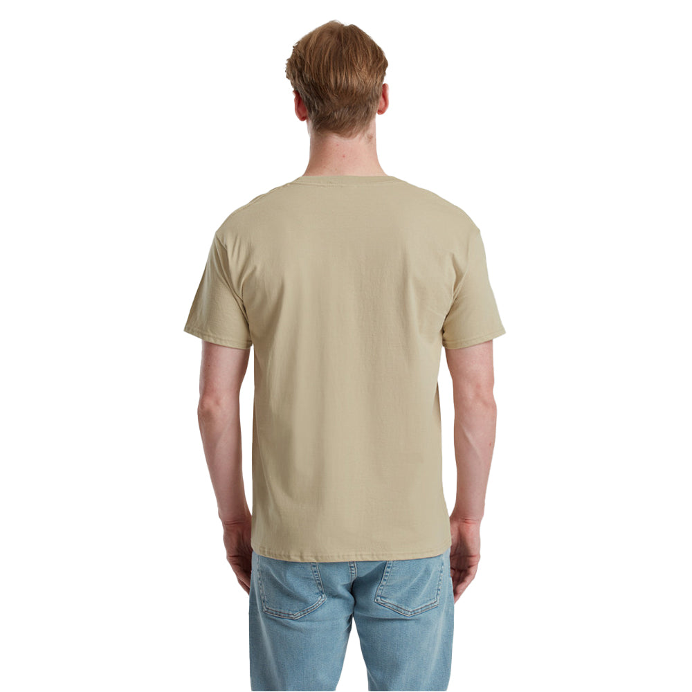 Desert Sand - Lifestyle - Fruit of the Loom Unisex Adult Pure Cotton T-Shirt