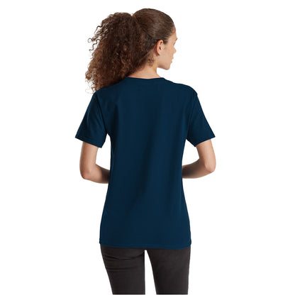 Mountain Blue - Lifestyle - Fruit of the Loom Unisex Adult Pure Cotton T-Shirt