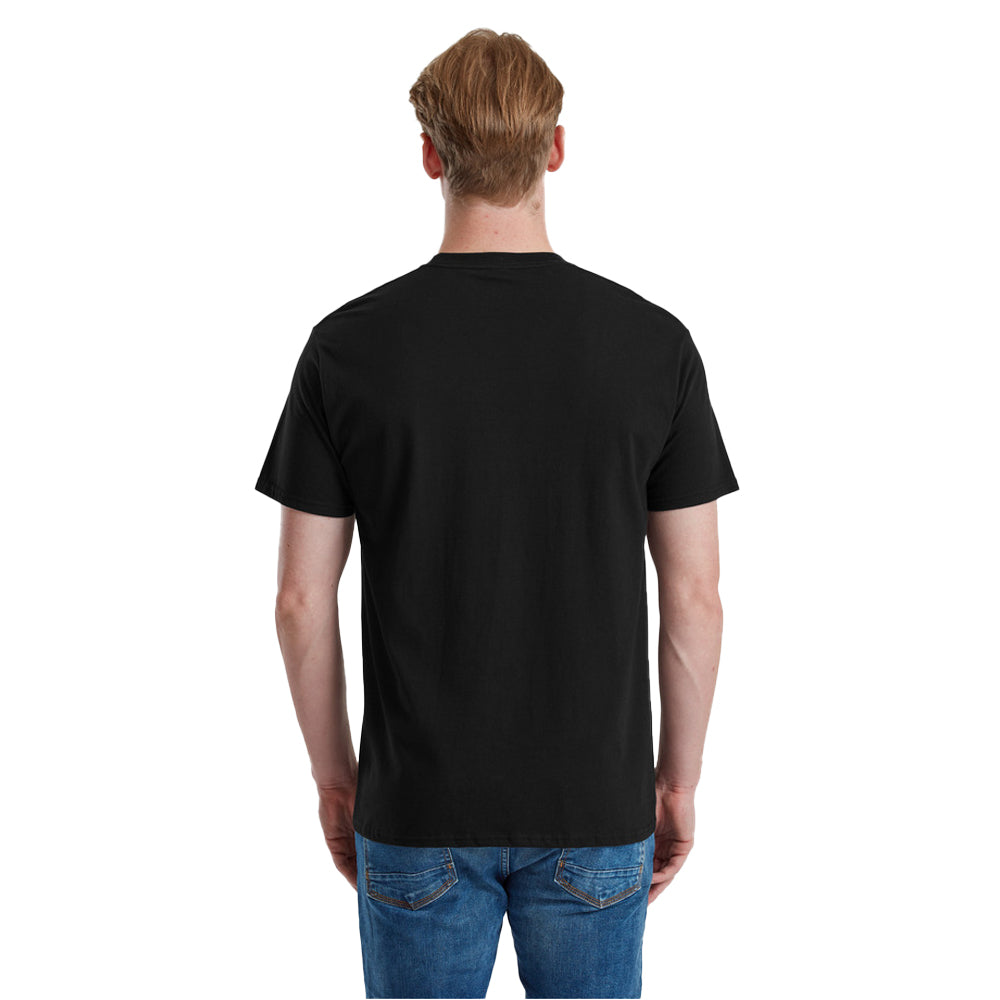 Black - Lifestyle - Fruit of the Loom Unisex Adult Pure Cotton T-Shirt