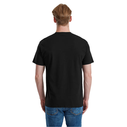 Black - Lifestyle - Fruit of the Loom Unisex Adult Pure Cotton T-Shirt