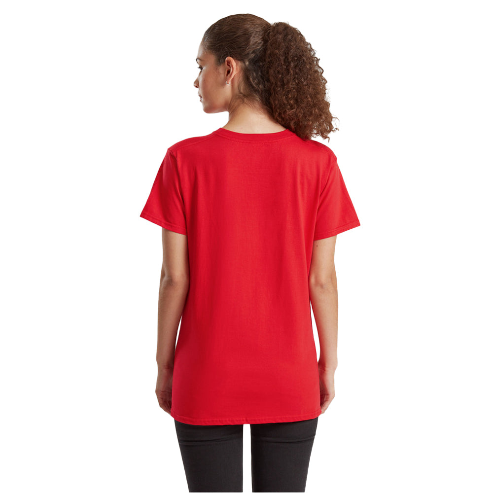 Red - Lifestyle - Fruit of the Loom Unisex Adult Pure Cotton T-Shirt