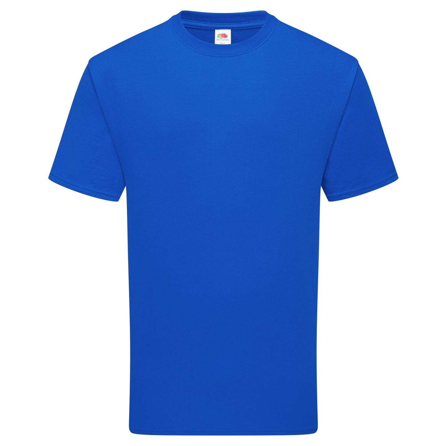 Royal Blue - Front - Fruit of the Loom Unisex Adult Pure Cotton T-Shirt