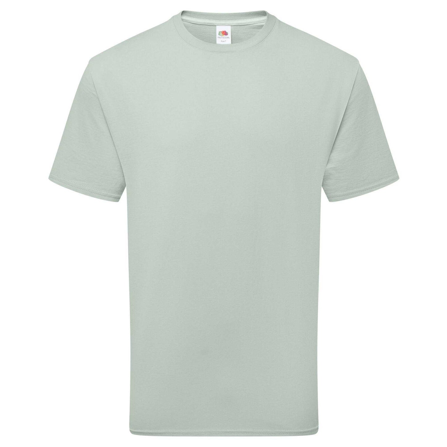 Sage - Front - Fruit of the Loom Unisex Adult Pure Cotton T-Shirt
