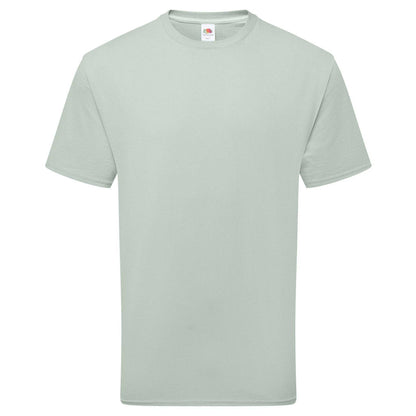 Sage - Front - Fruit of the Loom Unisex Adult Pure Cotton T-Shirt
