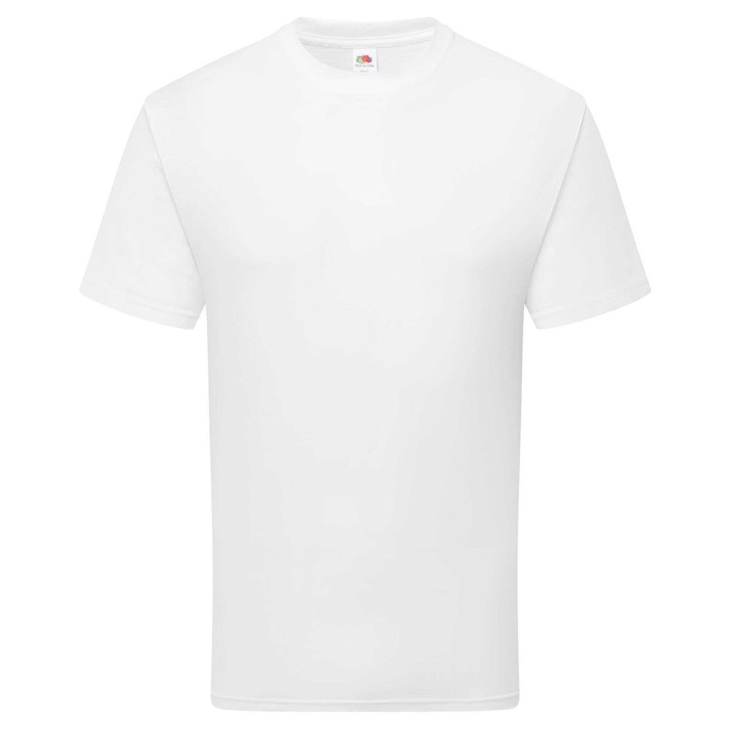 White - Front - Fruit of the Loom Unisex Adult Pure Cotton T-Shirt