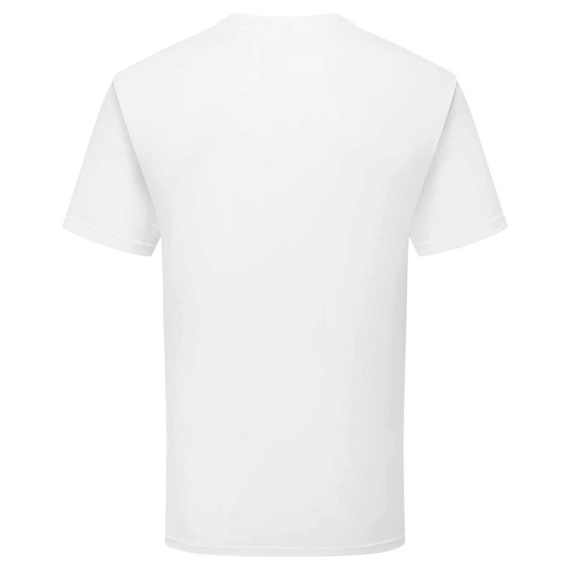 White - Back - Fruit of the Loom Unisex Adult Pure Cotton T-Shirt