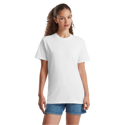 White - Side - Fruit of the Loom Unisex Adult Pure Cotton T-Shirt
