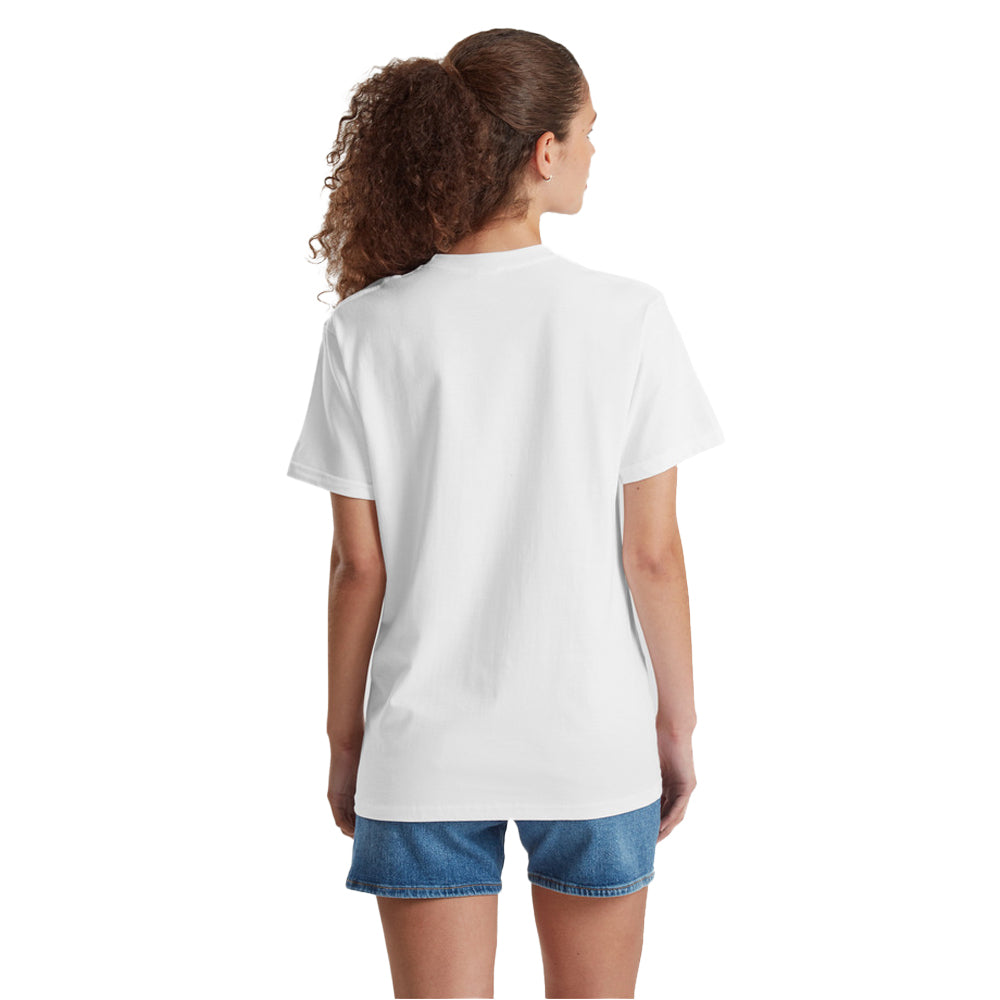 White - Lifestyle - Fruit of the Loom Unisex Adult Pure Cotton T-Shirt