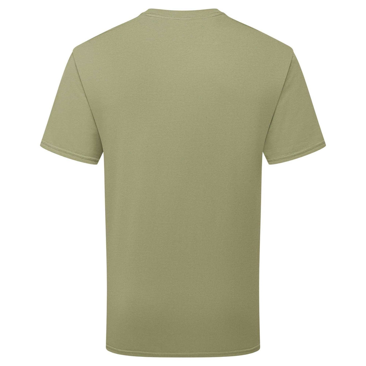 Classic Olive - Back - Fruit of the Loom Unisex Adult Pure Cotton T-Shirt