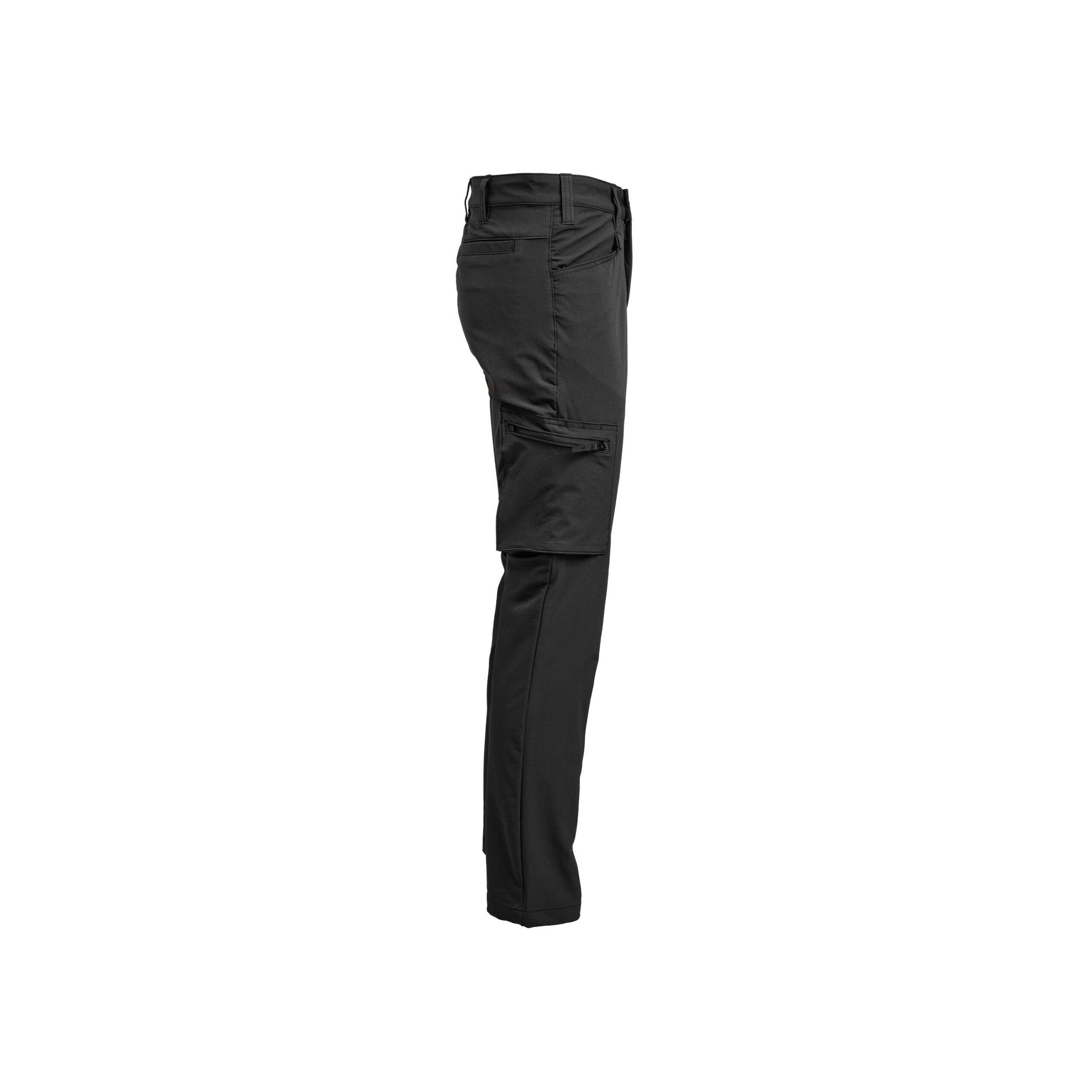 Black - Lifestyle - Jobman Mens Service 4 Way Stretch Trousers