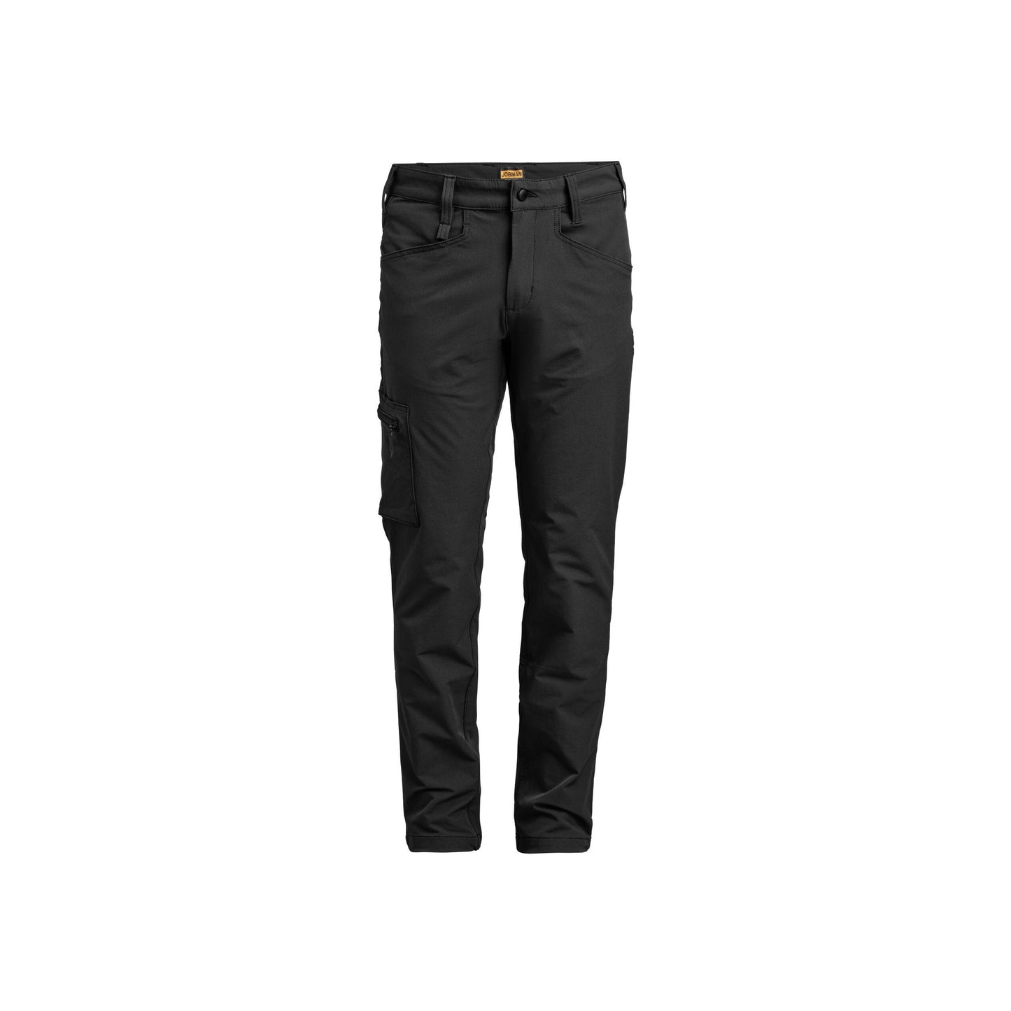 Black - Front - Jobman Mens Service 4 Way Stretch Trousers