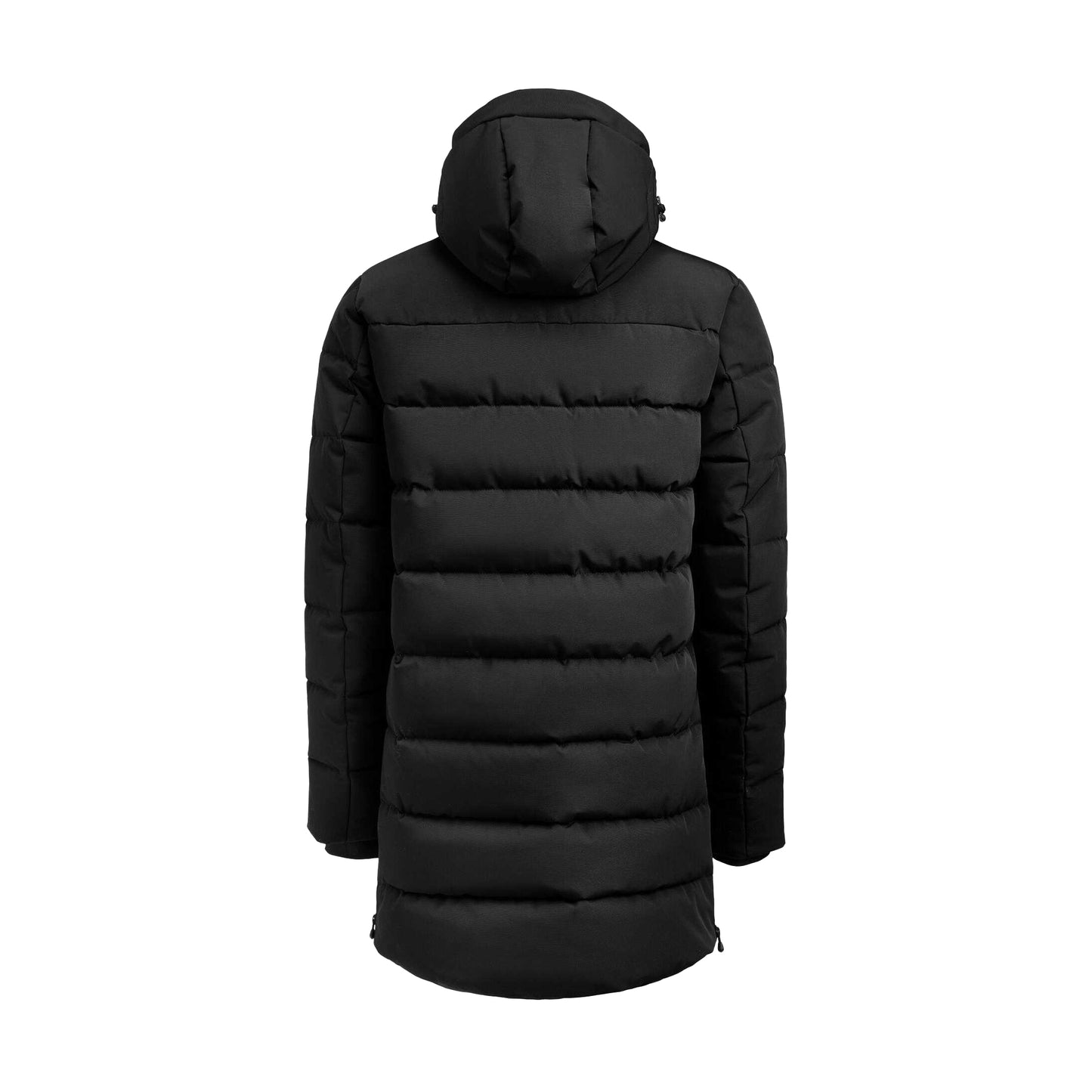 Black - Back - James Harvest Mens Northport Jacket