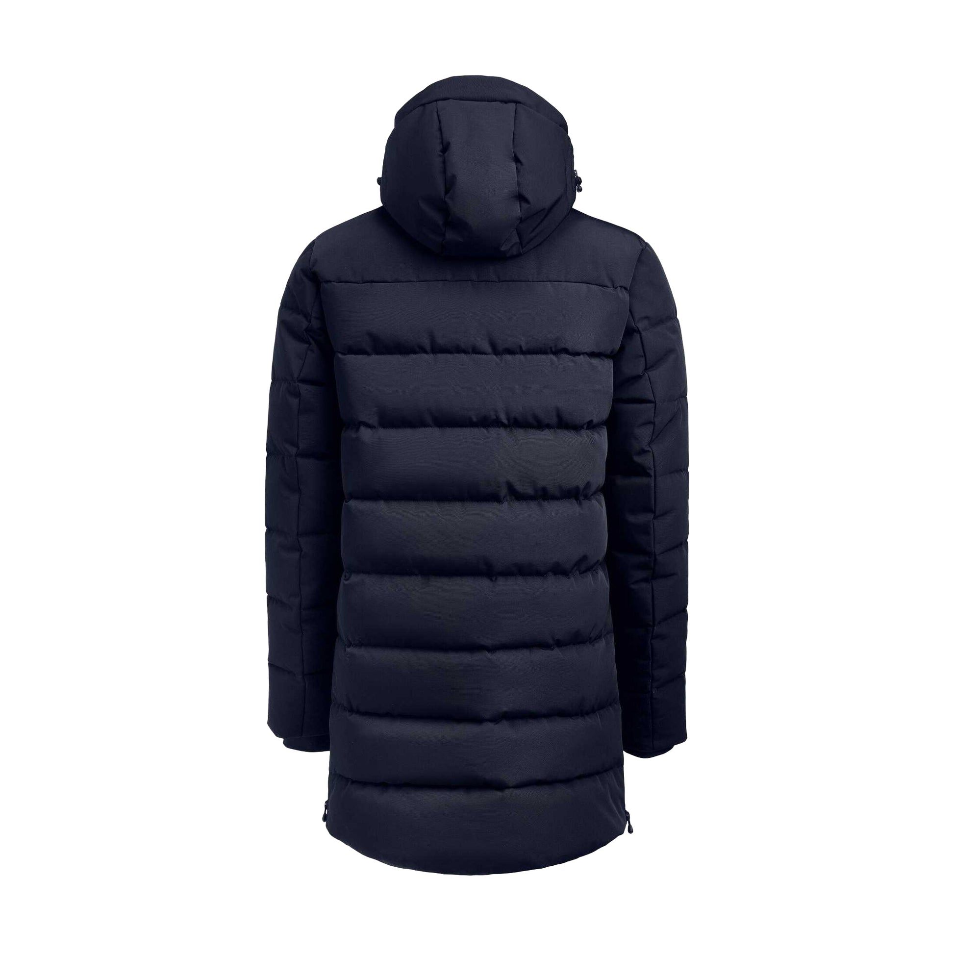 Navy - Back - James Harvest Mens Northport Jacket