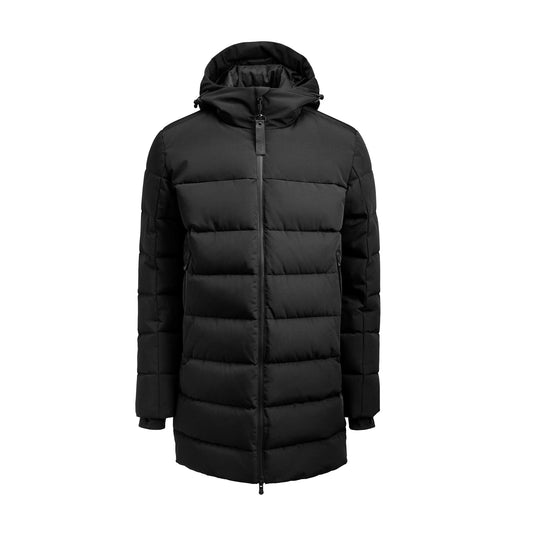Black - Front - James Harvest Mens Northport Jacket
