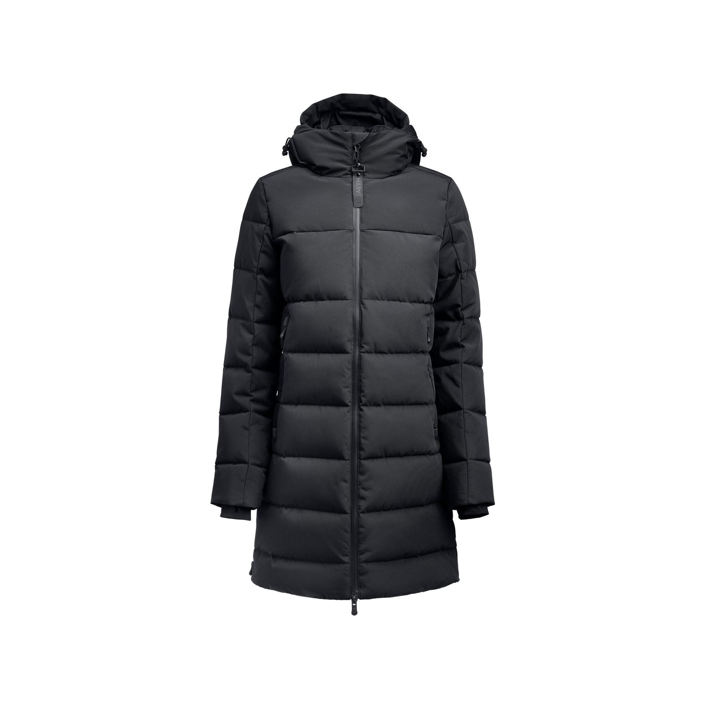 Black - Back - James Harvest Womens-Ladies Northport Jacket