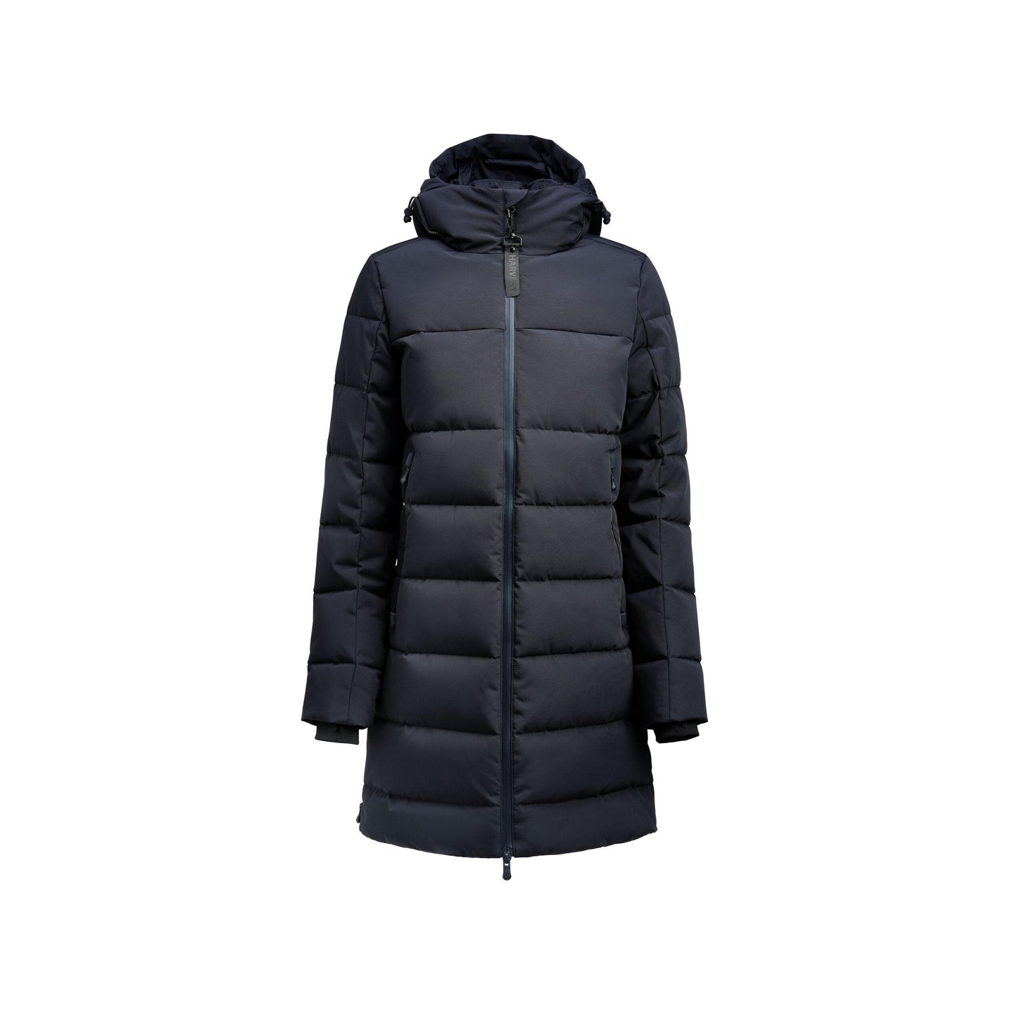 Navy - Back - James Harvest Womens-Ladies Northport Jacket