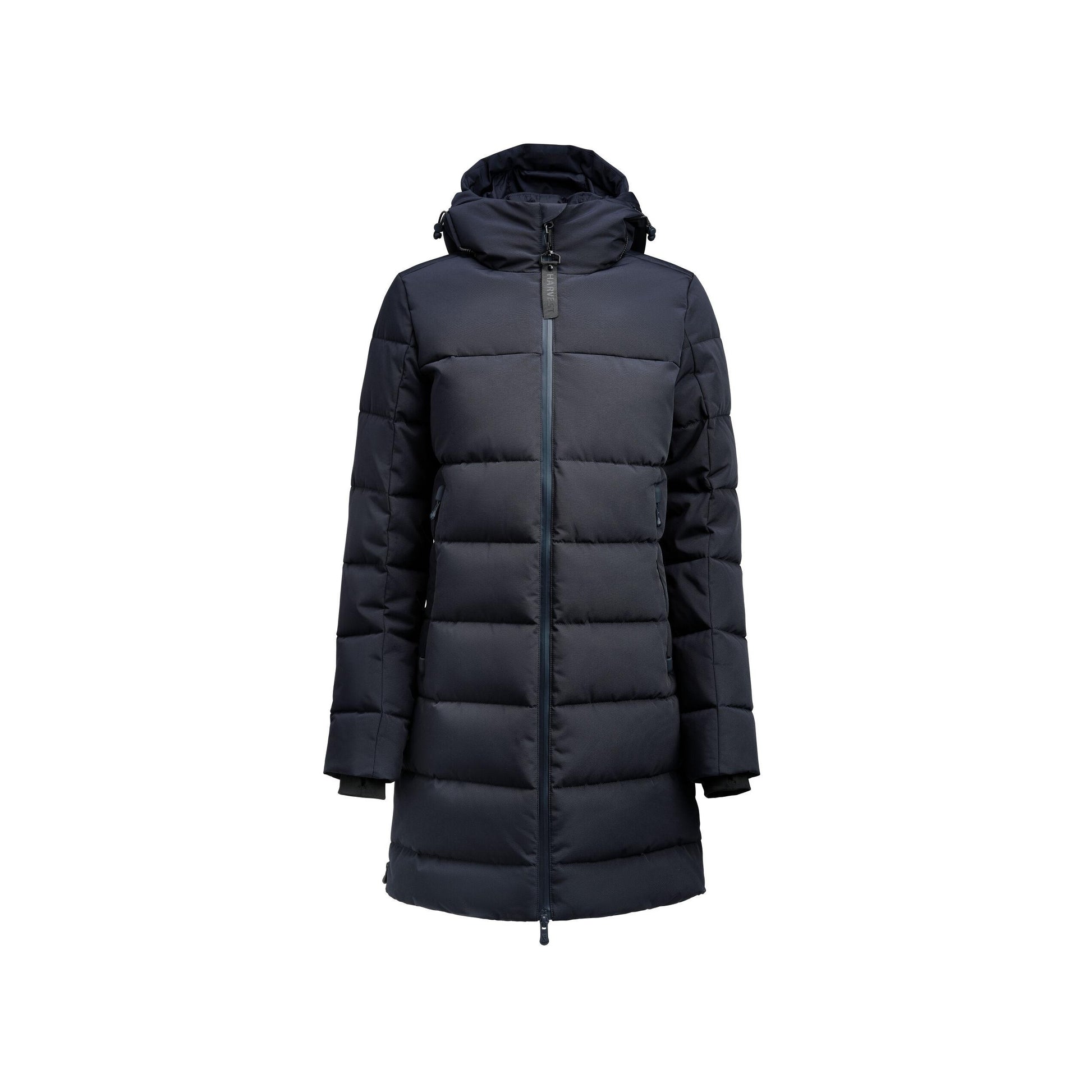 Navy - Back - James Harvest Womens-Ladies Northport Jacket