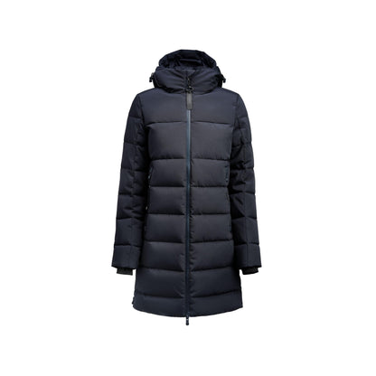 Navy - Back - James Harvest Womens-Ladies Northport Jacket