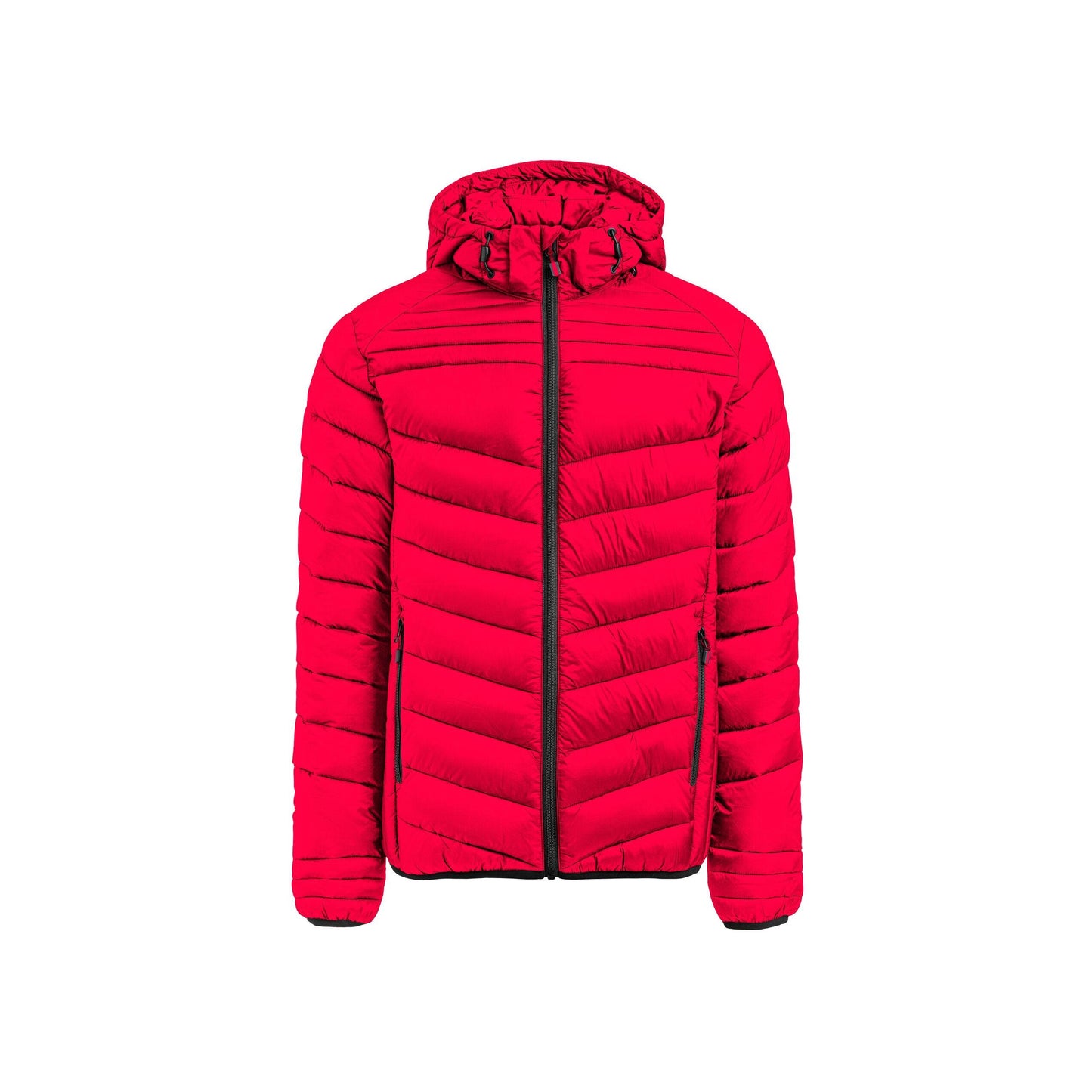 Red - Back - Printer Mens Base Plain Jacket