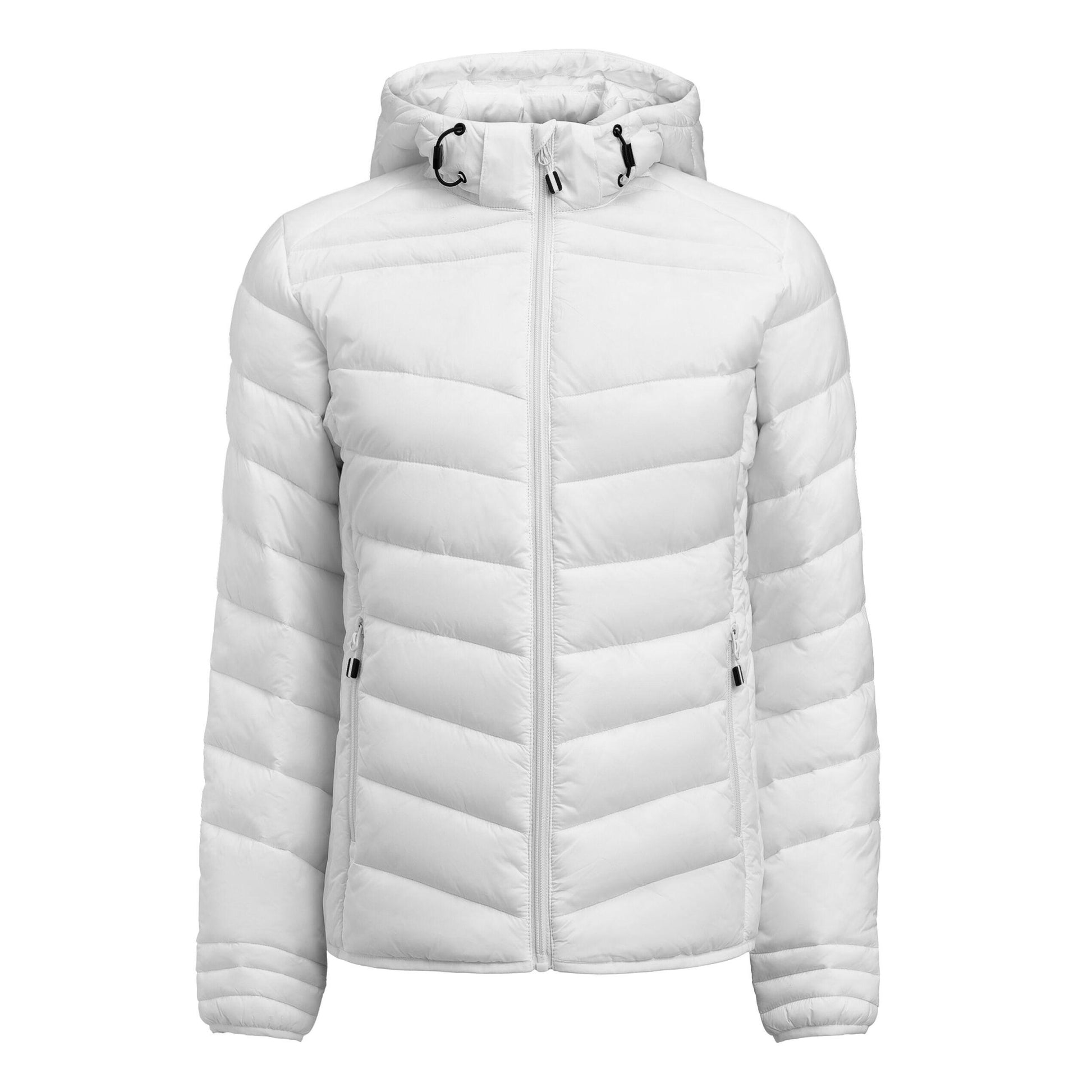 White - Back - Printer Mens Base Plain Jacket