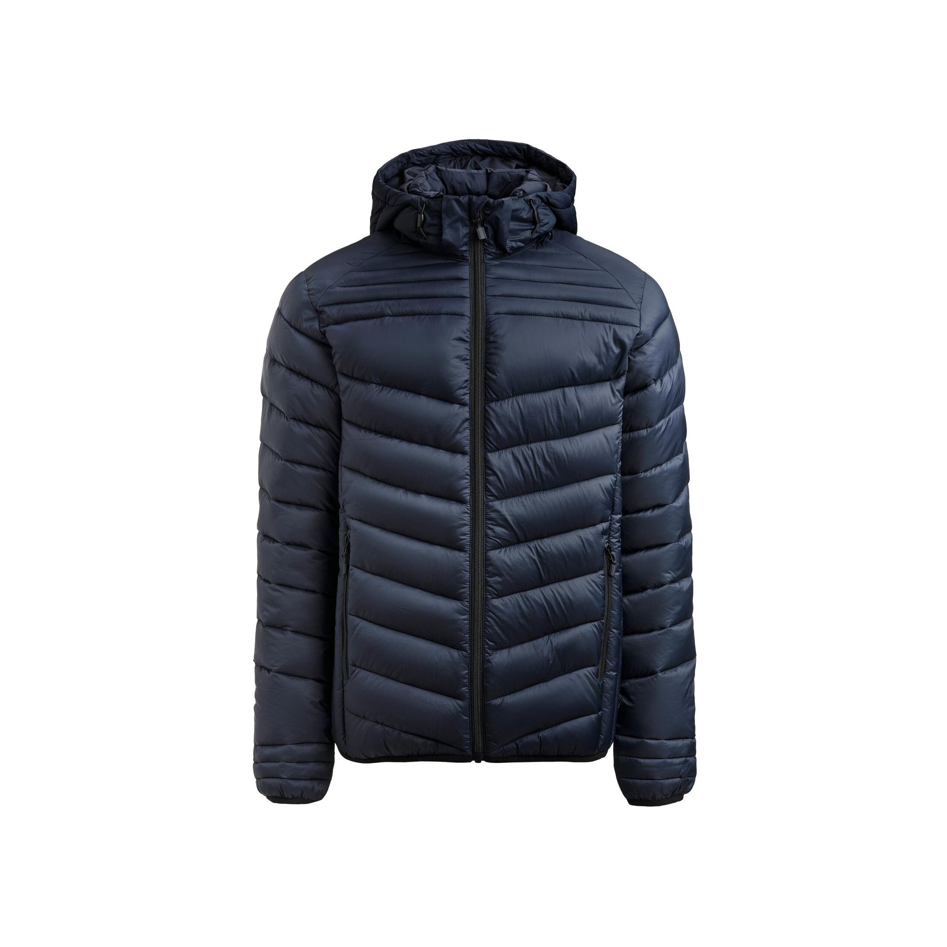 Dark Navy - Back - Printer Mens Base Plain Jacket