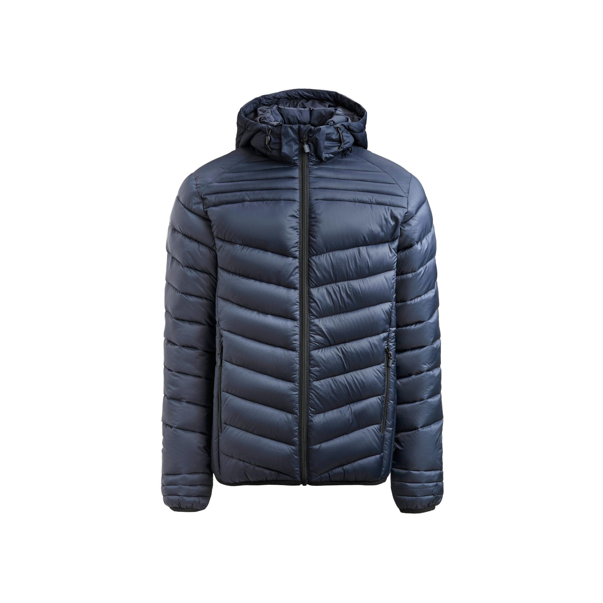 Navy - Back - Printer Mens Base Plain Jacket
