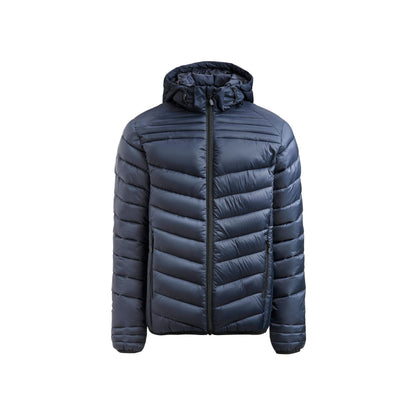 Navy - Back - Printer Mens Base Plain Jacket
