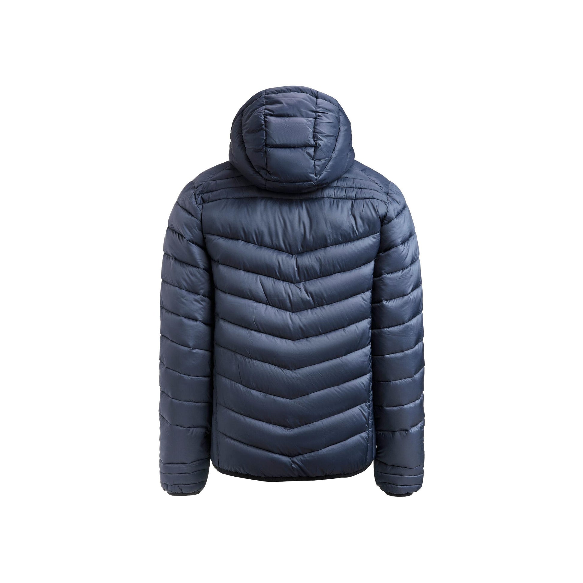 Navy - Side - Printer Mens Base Plain Jacket