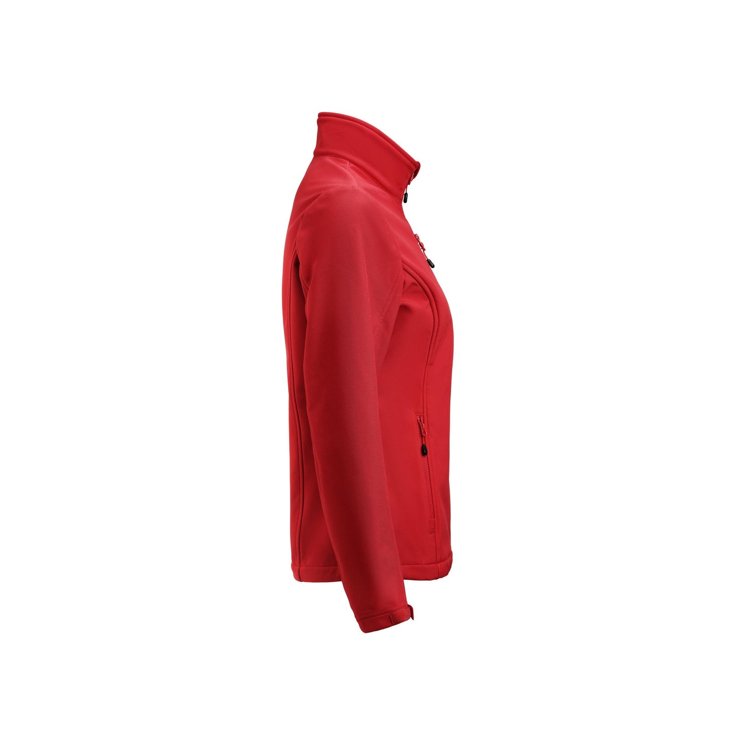 Red - Side - Printer RED Womens-Ladies Airwalk Soft Shell Jacket