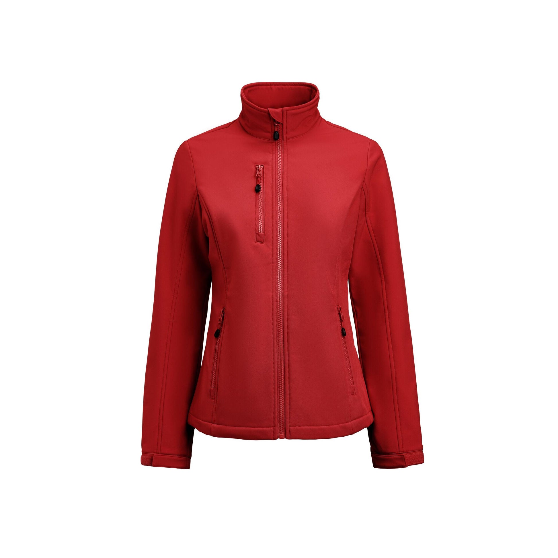 Black - Front - Printer RED Womens-Ladies Airwalk Soft Shell Jacket