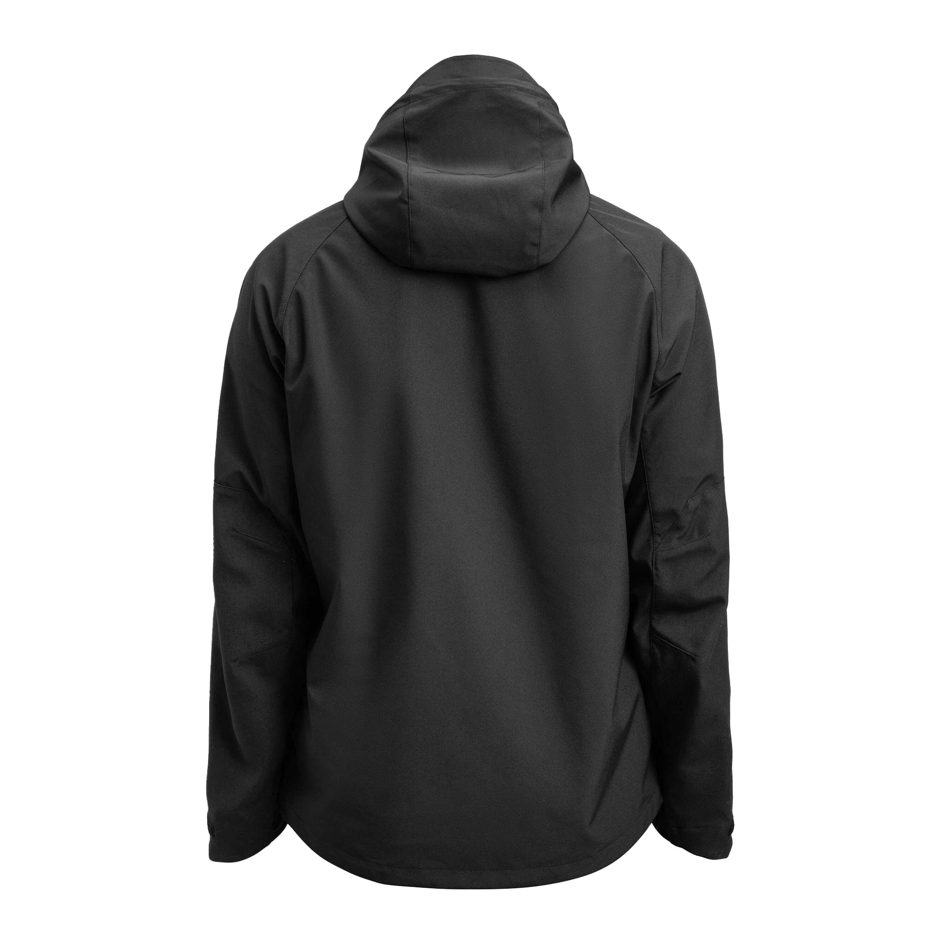 Black - Back - Jobman Mens Oxygen Soft Shell Jacket