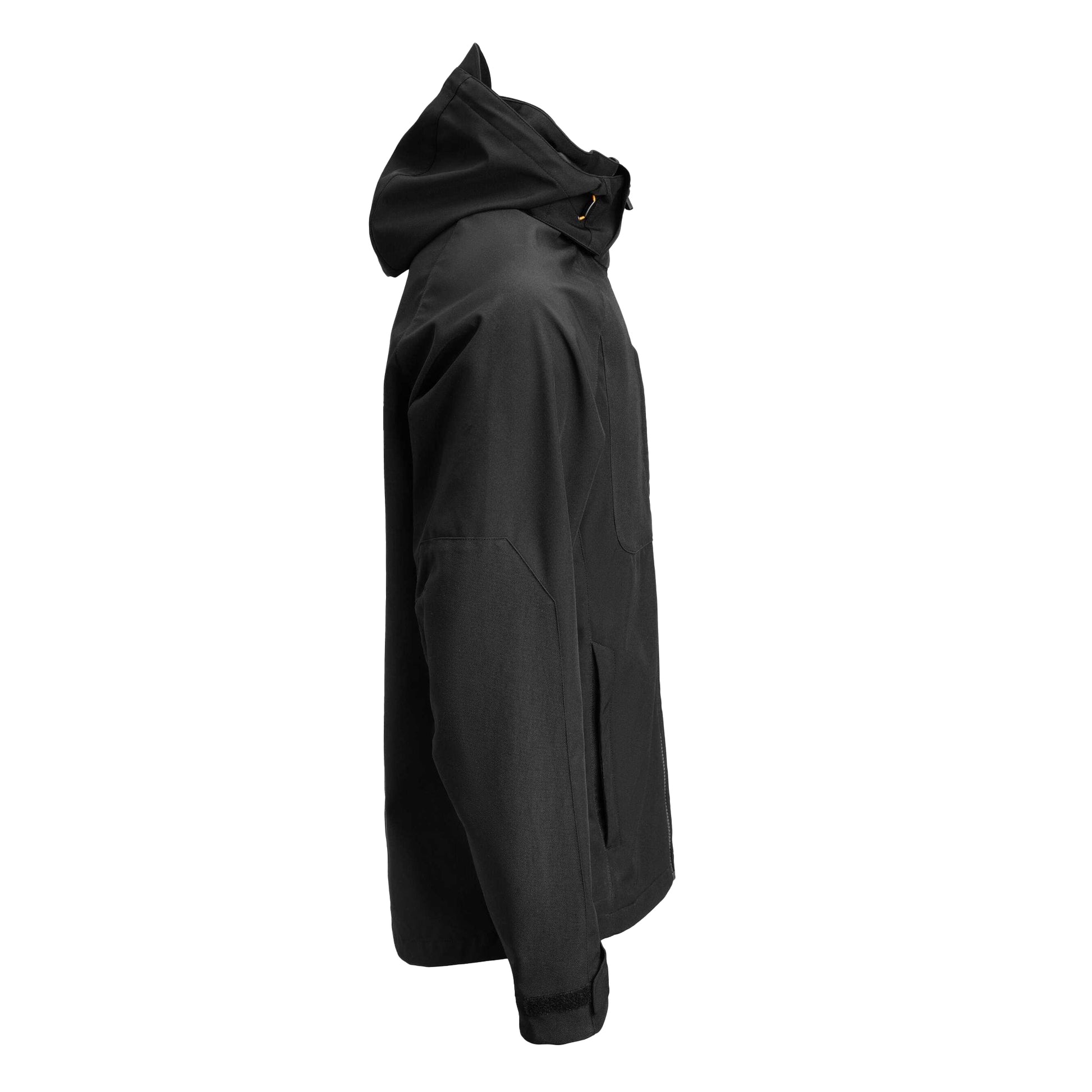 Black - Side - Jobman Mens Oxygen Soft Shell Jacket