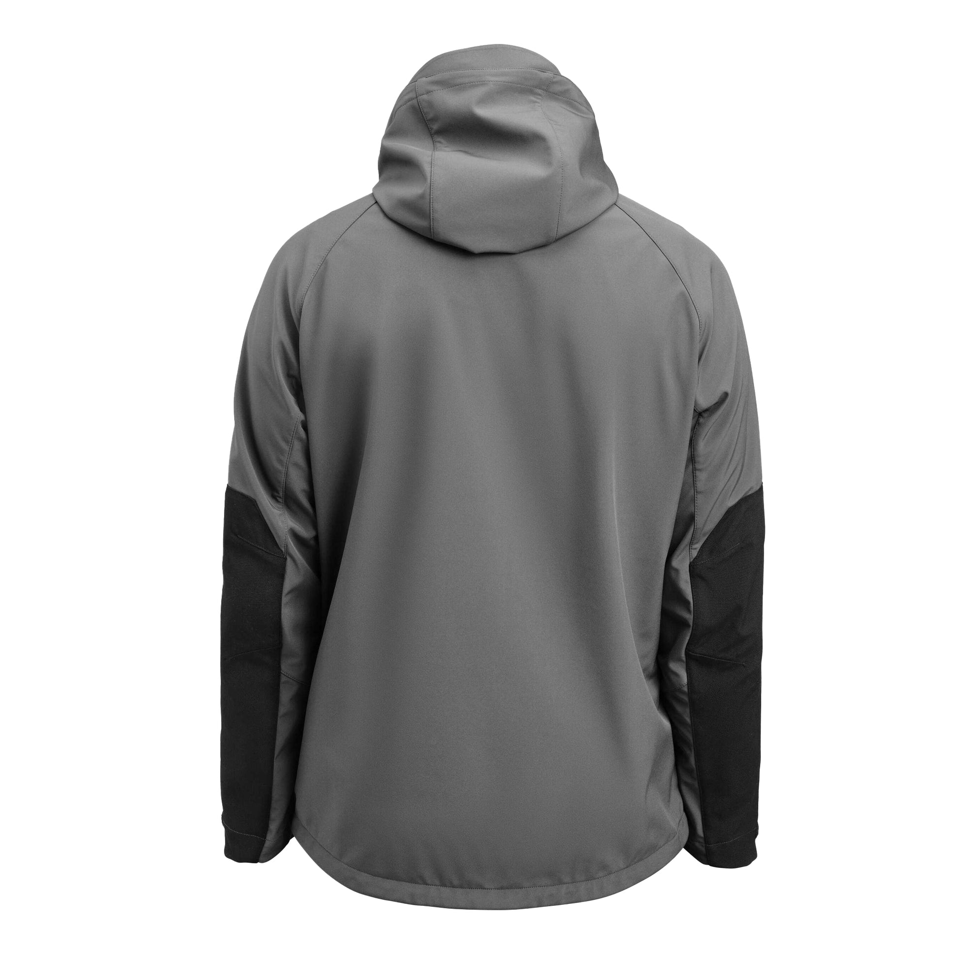 Dark Grey-Black - Back - Jobman Mens Oxygen Soft Shell Jacket