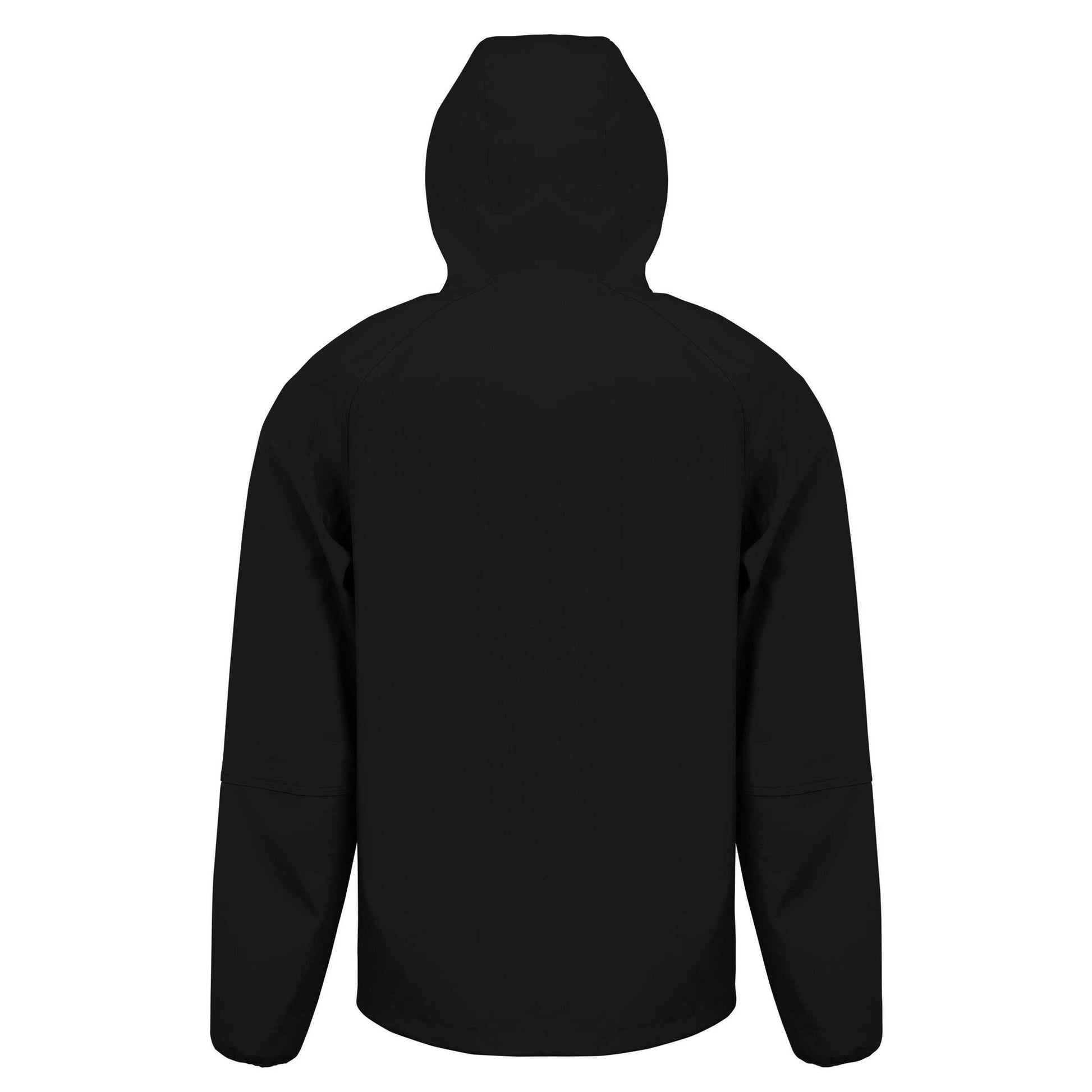 Black - Back - Result Recycled Mens Printed Recycled 3 Layer Casual Soft Shell Jacket