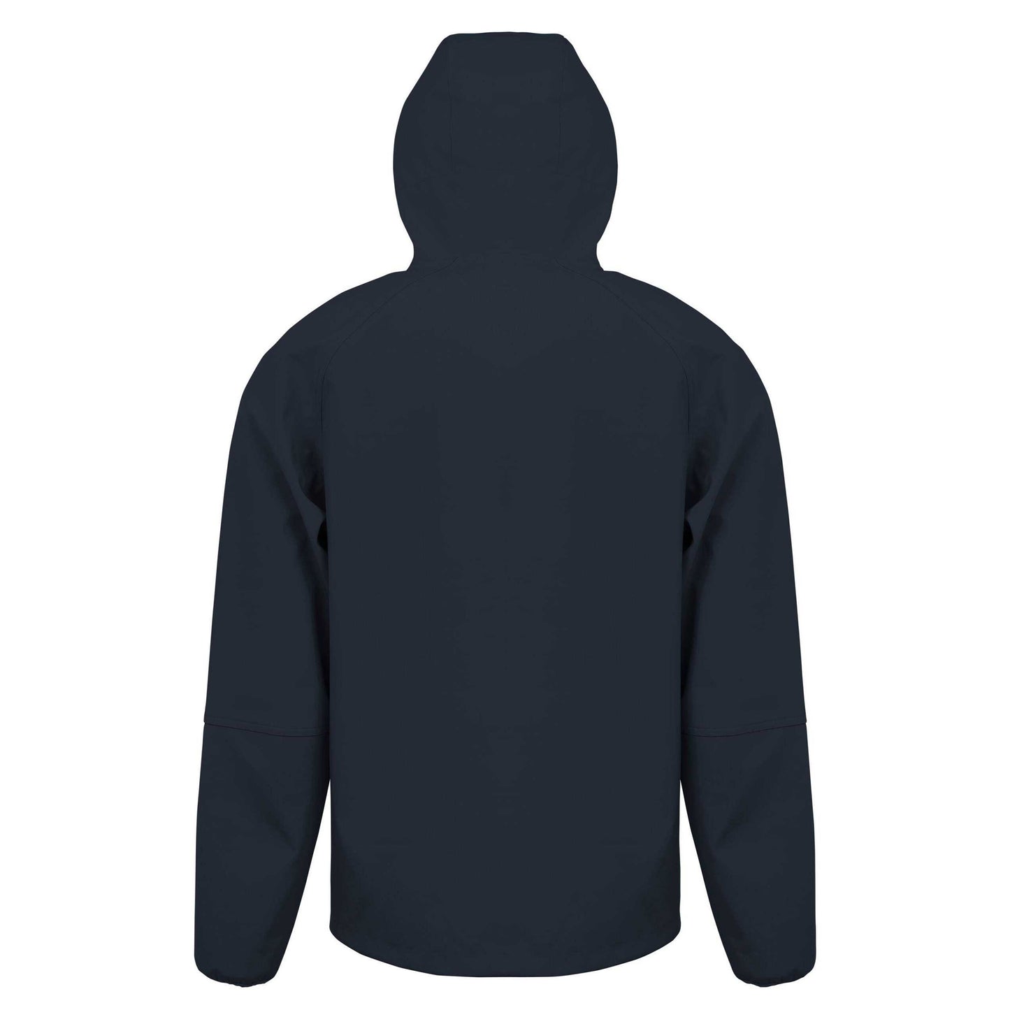 Navy - Back - Result Recycled Mens Printed Recycled 3 Layer Casual Soft Shell Jacket