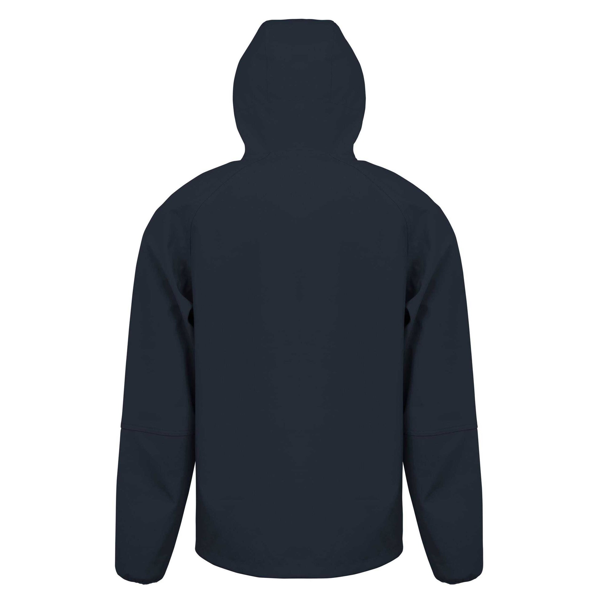 Navy - Back - Result Recycled Mens Printed Recycled 3 Layer Casual Soft Shell Jacket