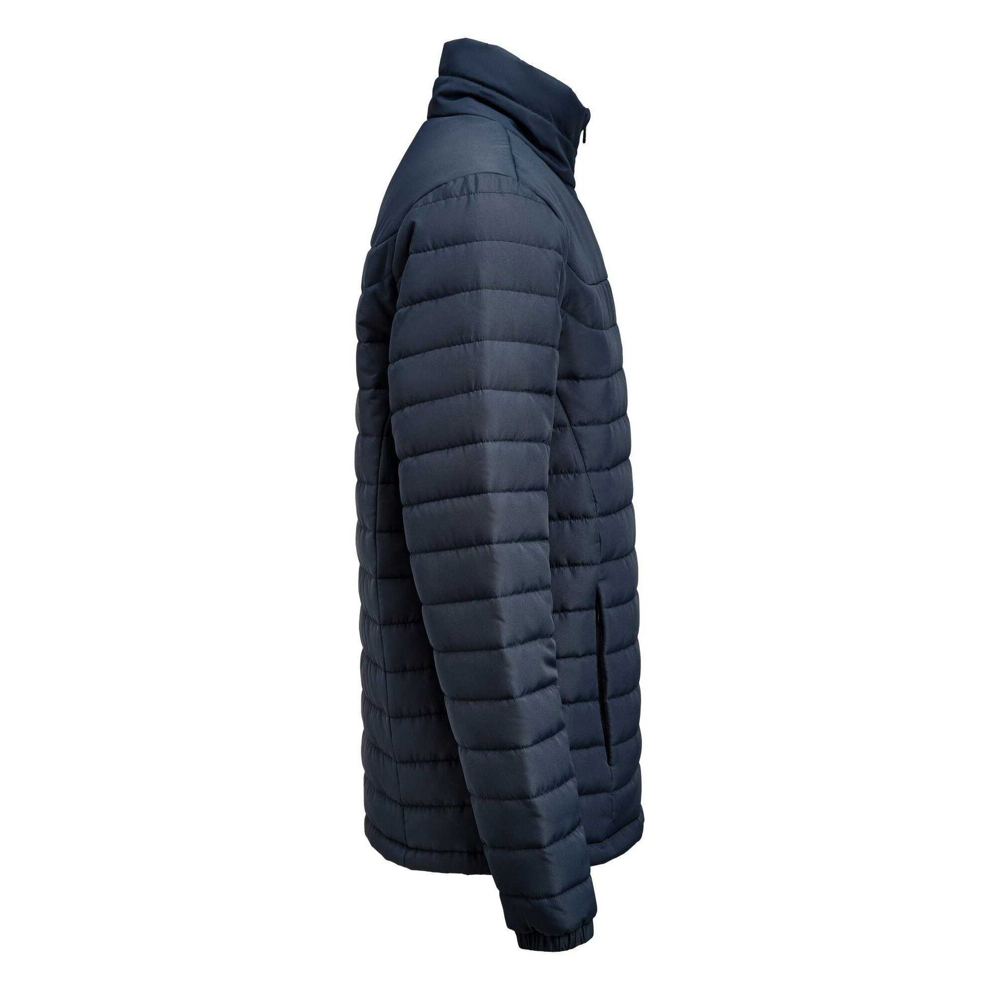 Navy - Side - James Harvest Mens Arches Jacket