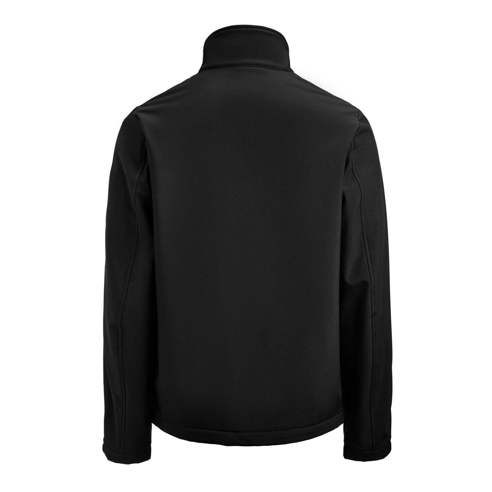 Black - Back - Printer RED Mens Airwalk Soft Shell Jacket