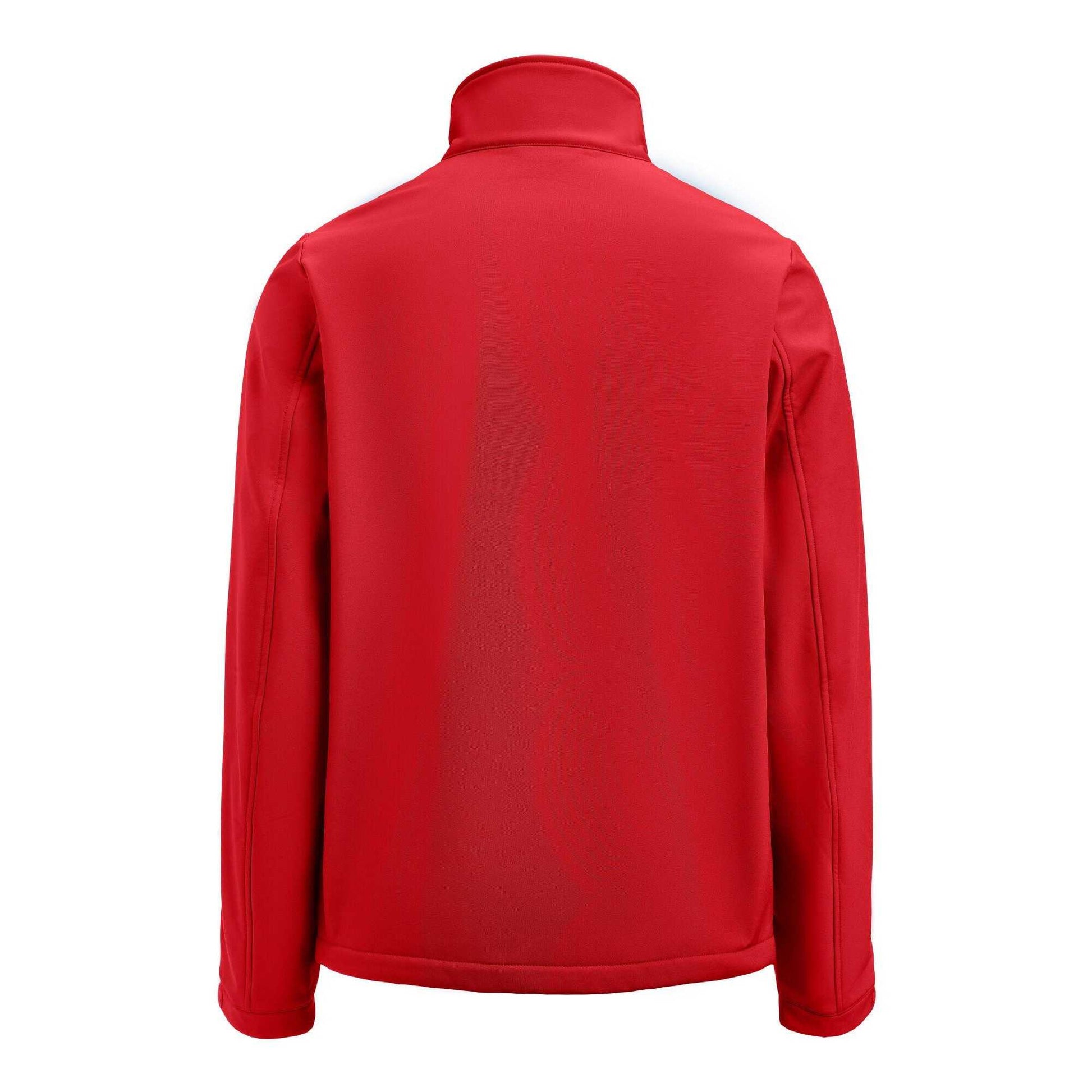 Red - Back - Printer RED Mens Airwalk Soft Shell Jacket