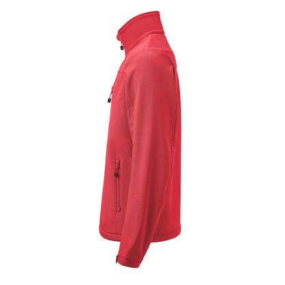 Red - Side - Printer RED Mens Airwalk Soft Shell Jacket
