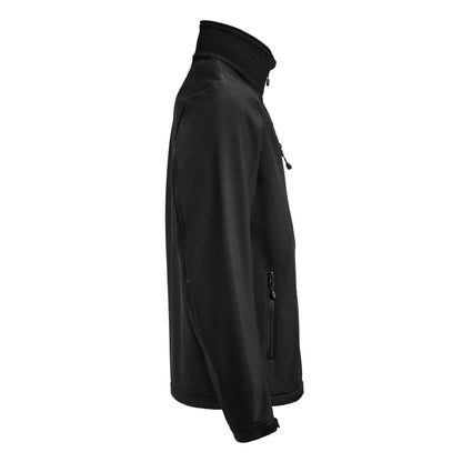 Black - Lifestyle - Printer RED Mens Airwalk Soft Shell Jacket