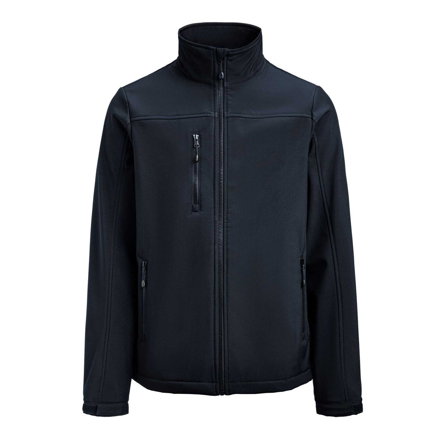 Navy - Front - Printer RED Mens Airwalk Soft Shell Jacket