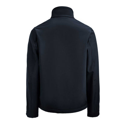 Navy - Back - Printer RED Mens Airwalk Soft Shell Jacket