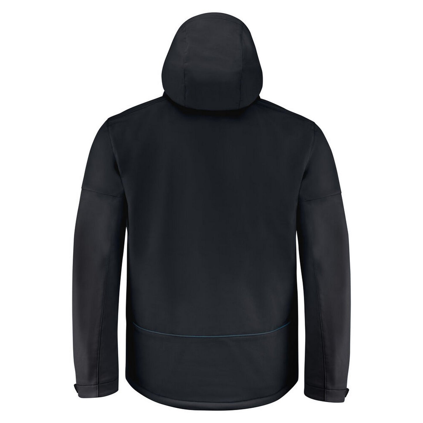 Black - Back - Printer Mens Overlanding Soft Shell Jacket