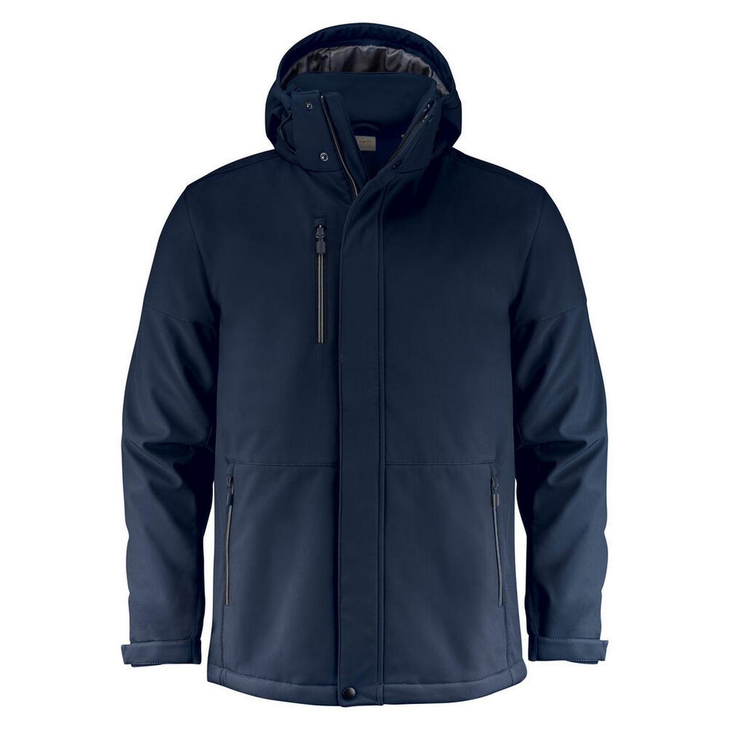 Navy - Front - Printer Mens Overlanding Soft Shell Jacket