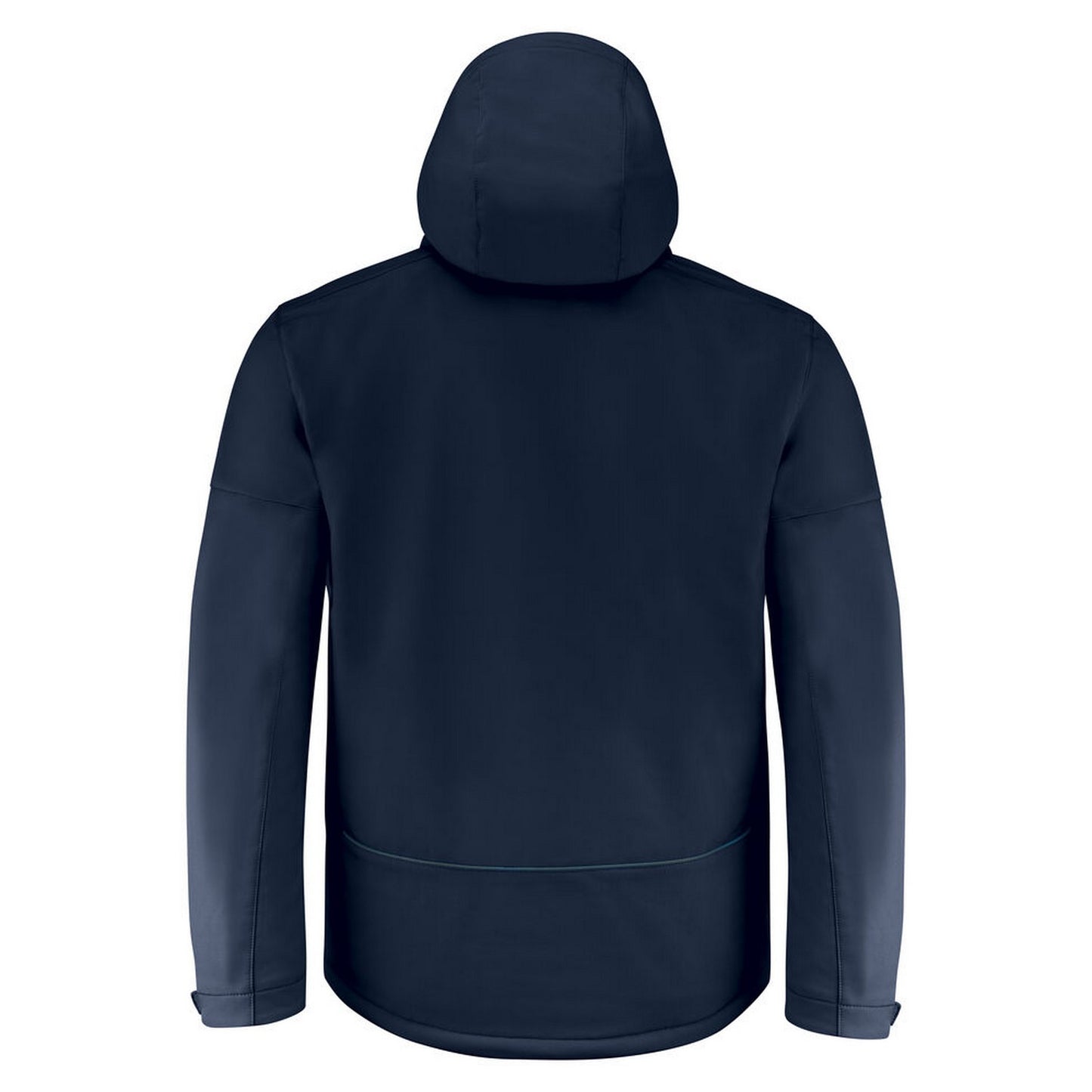 Navy - Back - Printer Mens Overlanding Soft Shell Jacket