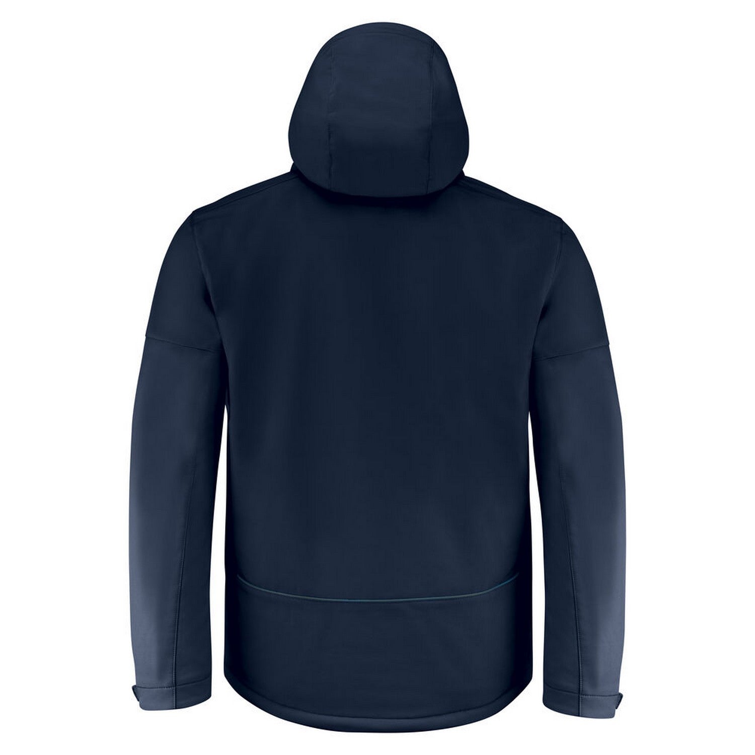 Navy - Back - Printer Mens Overlanding Soft Shell Jacket