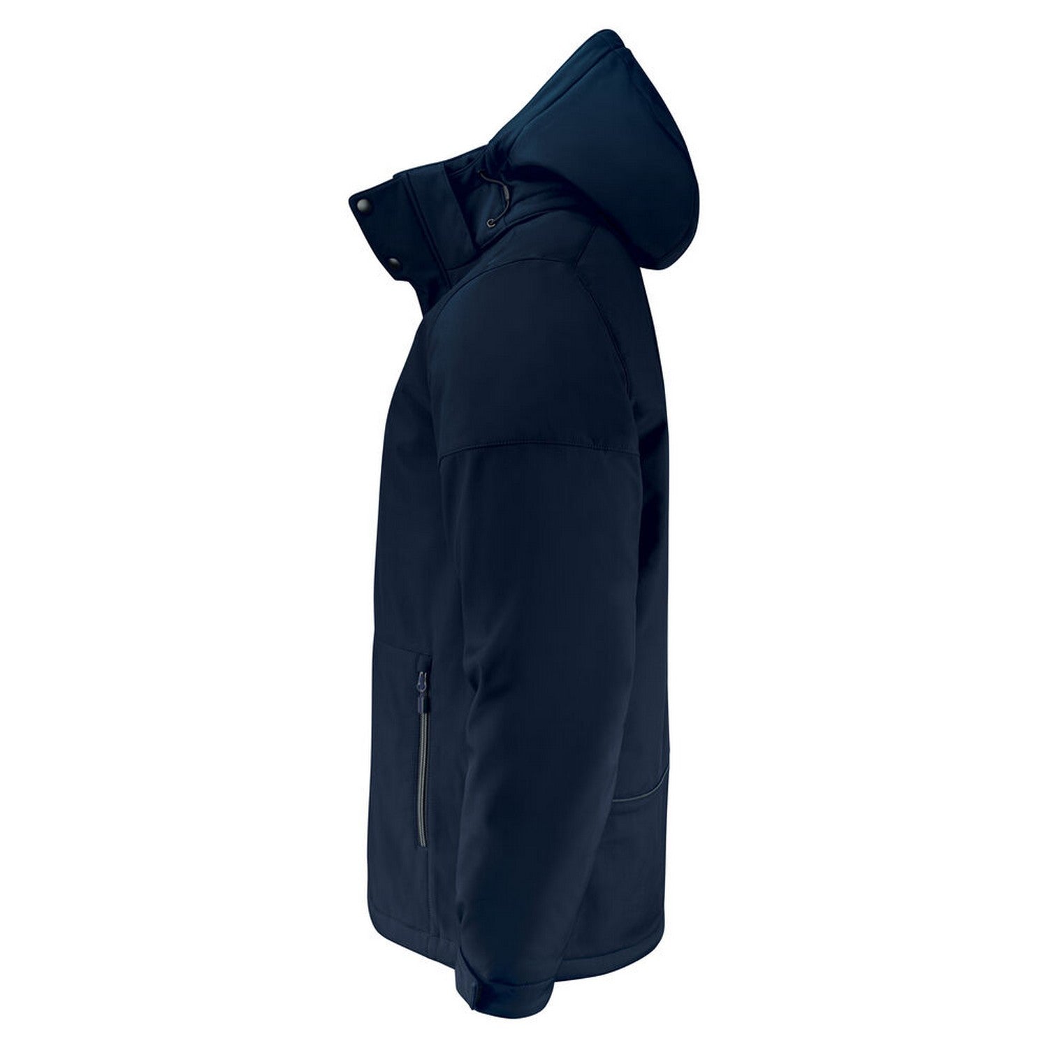 Navy - Lifestyle - Printer Mens Overlanding Soft Shell Jacket
