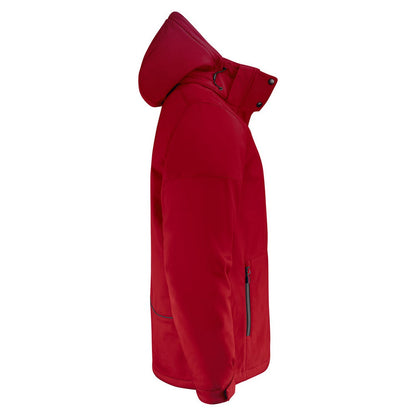 Red - Side - Printer Mens Overlanding Soft Shell Jacket