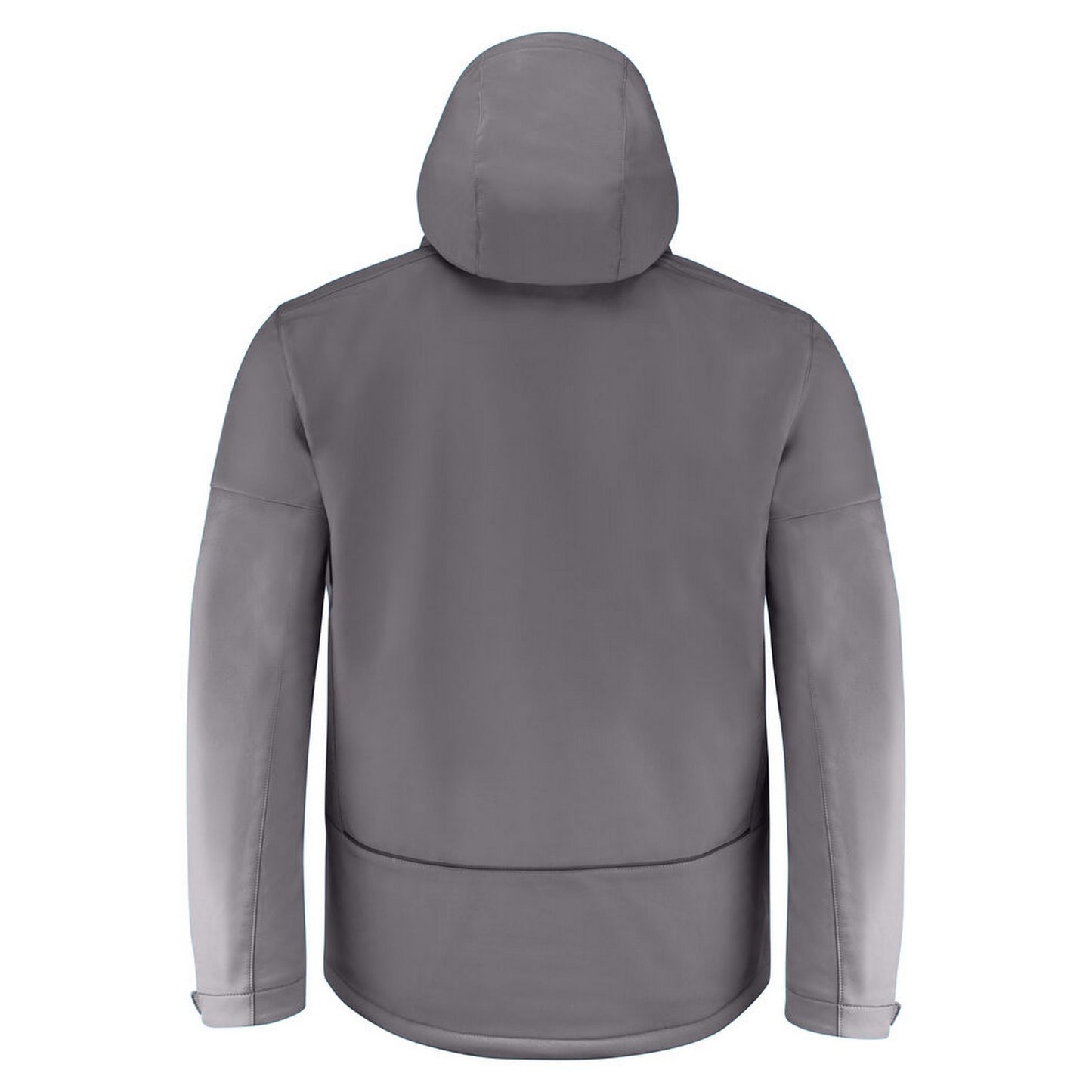 Steel Grey - Back - Printer Mens Overlanding Soft Shell Jacket